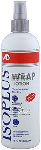 IsoplusWrap Lotion, Set And Blowdry - 16 Oz, For All Hair Types and Styles, Moisturizing Conditioner that Adds Volume and Shine