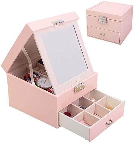 Amazon ジュエリーボックス 宝石箱 おしゃれ コンパクト アクセサリー収納ボックス 人気ジュエリー収納 ケース 小物 ピンク ジュエリー収納 オンライン通販 Amazon ジュエリーボックス 宝石箱 おしゃれ コンパクト アクセサリー収納ボックス 人気ジュエリー収納 ケース 小物 ピンク ジュエリー収納 オンライン通販