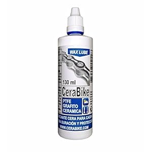 CeraBike WAXLUBE. Wasbasis smeermiddel voor ketting met PTFE, grafiet en keramiek (130 ml)