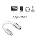 Coursin l044 Lightning Connector to 3.5 mm Aux Female Audio Jack Earphone Extender Jack Stereo for iPhone 7/7 Plus Support iOS 10.3 or Later