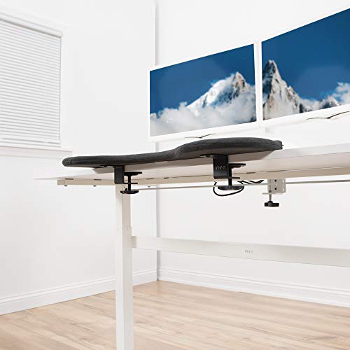 VIVO Clampon Forearm Support Surface, Ergonomic Padded Wrist Arm and