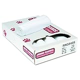 Jaguar Plastics RH3340S Super Extra-Heavy Bags, 33gal, 16mic, 33 x 40, Natural, 25 Bags per Roll (Case of 10 Rolls)