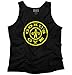 Brisco Brands Gokus Gym Exercise Workout Gym Super Saiyan Dragon Ball Z Tank Top Shirt, Black, X-Large