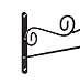 Evergreen Flag New Garden Flag Scroll Hanger