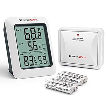 Amazon.com: Wireless Digital Hygrometer Thermometer Temperature