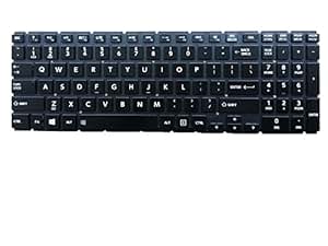 Amazon.com: New US Black Backlit Laptop Keyboard No-Frame