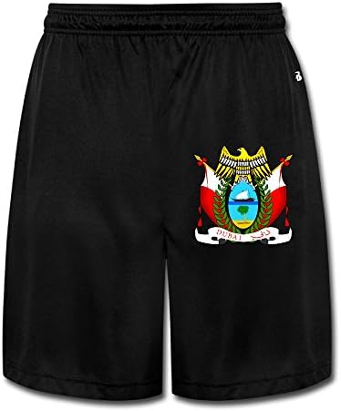 Coat Of Arms Of Dubai Men's Fun Performance Shorts