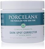 Porcelana Skin Lightening Day Cream and Fade Dark Spots Treatment, 3 Ounce