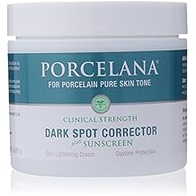 Porcelana Skin Lightening Day Cream and Fade Dark Spots Treatment, 3 Ounce