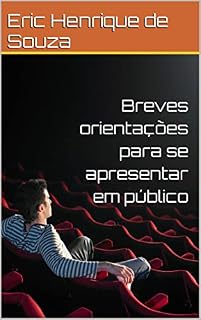 Livro Breves orientações para se apresentar em público