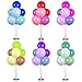 Joyvano Balloon Stand Kit – 6-Pack Balloon Holder Stand Set – Reusable Balloon Holders with Connectors – Ideal Table and Floor Centerpieces – Wide Sturdy Base – Instructions Included