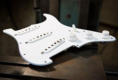 Seymour Duncan Jimi Hendrix Strat Set VooDoo Loaded Pickguard - White