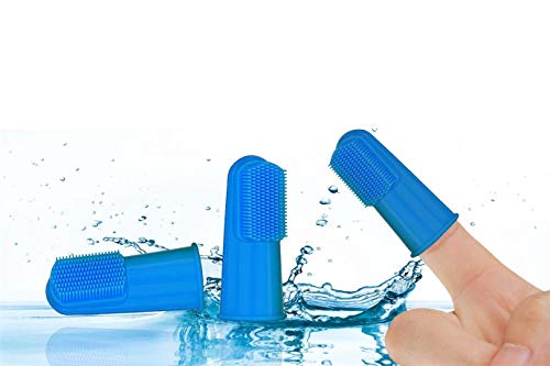 CXP Good Goods Cat & Dog Finger Toothbrush Dog Toothbrush (Regular Size+Small Size) - Thumbnail 3
