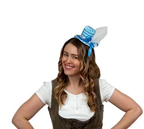Mini Party Festival Hat with Bavarian Design