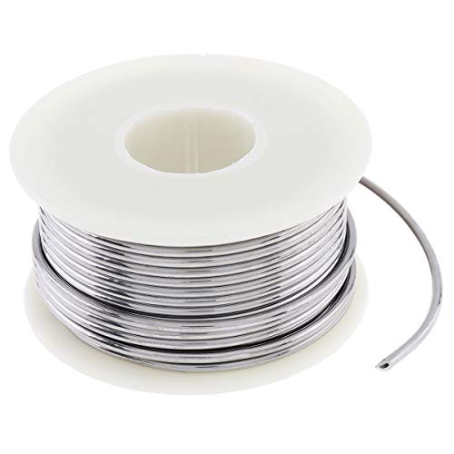 ChgImposs 63/37 Tin Lead No-clean Rosin Core Solder Wire with 2% Flux and Low Melting Point for Electric Soldering Iron and DIY (100g, 1.8mm)