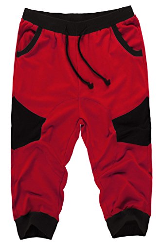 Coofandy casual elastic waist harem training jogger spo…