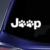 Bargain Max Decals - Jeep Cat Dog Paw Sticker Decal Notebook Car Laptop 6