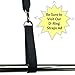 EZ-Xtend Premium Pontoon Boat Accessories Adjustable Bimini Top Strap with Double Snap Hook Stainless Steel Boat Bimini Top Hardware, Pontoon Canopy Replacement Straps (Package of 1, Black 36