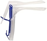 Dynarex Vaginal Specula Disposable, Graves Style with Light Source Option, Small, 25 Count
