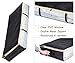 Jumbo Underbed Storage Bags Container Breathable Under Bed Organizer for Blankets Comforters Bedding Bedroom Foldable Zippered Clothes Bags with Clear Window, 2 Pack, Black