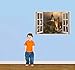 Hogwarts Harry Potter 3D Window View Decal Graphic Wall Sticker Art Mural H322, Huge