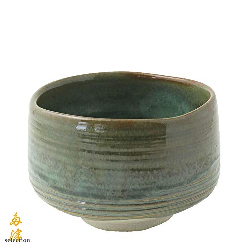 Minoyaki Matcha Bowl"Ochawan" Blue Stripped Balance (Made in Japan) - Tazue Selection Minoyaki Matcha Bowl"Ochawan" Blue Stripped Balance (Made in Japan) - Tazue Selection