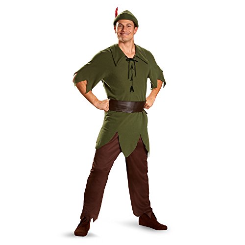 Peter Pan Classic Costume - X-Large - Chest Size 42-46