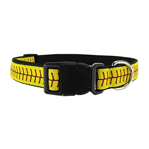 DOG & COMPANY™ Softball Laces Pattern 1" Wide Heavy Duty Adjustable