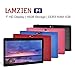 7 inch Tablet,LAMZIEN Android 8.1 Tablet PC,Quad-Core 1GB RAM 16GB ROM Dual-Camera Wi-Fi Bluetooth Google Play Store 3D Game Supported GMS Certified,Pinkthumb 3