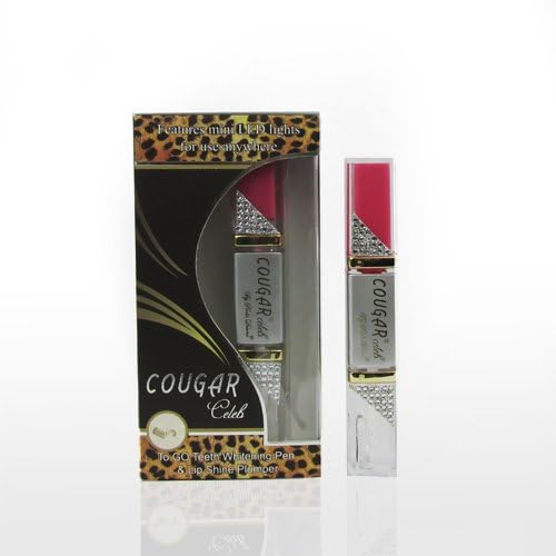 COUGAR Celeb To GO Teeth Whitening Pen & Lip Shine Plumper