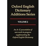 Oxford English Dictionary Additions Series, Vol. 2
