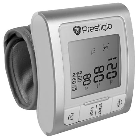Prestigio PHCBPM - Tensiómetro (AAA, LCD, 6,5 cm, 8 cm