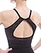 Dance Favourite Open Back Stretch Bodysuit for Women and Girls High Neck Criss Cross Ballet Gymnastics Yoga