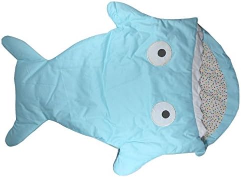 Strosportsandtech Blue Whale Shark Baby Boy Sleeping Bag Infant Toddler Swaddle Blanket