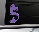 Mermaid Vinyl Decal Laptop Car Truck Bumper Window
