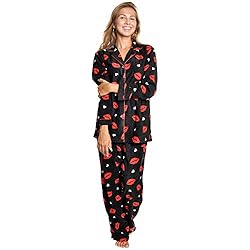 Angelina Women's COZY Fleece Pajama Set, PJ56_L