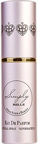 SIMPLY BELLE by Exceptional Parfums EAU DE PARFUM PURSE SPRAY .27 OZ MINI for WOMEN ---(Package Of 2)