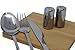 One Earth Home 4 Person Picnic Backpack with Solid Stainless Steel Utensils, Oversized Water Resistant Fleece Blanket, Cooler Compartment, Detachable Wine Bottle Holder in a Modern Designed Backpack