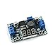 DZS Elec LM2596 DC-DC Buck Converter 4-40V to 1.25-37V Step-Down Regulator Power Module Volt Stabilizer with LED Voltmeter Display Cooling Fin and Copper Cylinder Holder