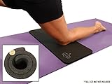 SukhaMat Yoga Knee Pad ✮ NEW! 15mm Thick ✮ The best yoga knee pad for a pain free practice. Cushions pressure points. ✮ Complements your full-size yoga mat. ✮ Practice in Comfort!