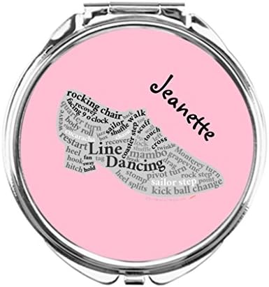 Dream Stage Line Dance Shoe Word Art for Dancers Makeup Mirror Vanity