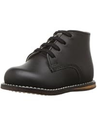 JOSMO Baby Unisex Walking Shoes First Walker, Black, 4.5 Medium US Infant