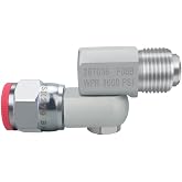 Airless Paint Spray Gun Swivel Joint Compatible with Graco 287036 7/8 Inch Thread 180 Degree Rotation