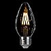LightStory E26 LED Decorative Bulb F15, 2700K Non-Dimmable LED Filament Bulb (3W=40W)