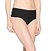 SPANX Women's Undie-Tectable Lace Thong, Black, Large