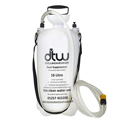 DTW Dust Suppression Water Bottle 16L for Use with Stihl, Makita, Husqvarna etc Cut Off Saws