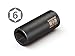 TEKTON 1/2 Inch Drive x 22 mm Deep 6-Point Impact Socket | 47813