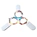InnooLight Battery Operated Christmas Lights, Starry String Lights 3 Pack Multi-color Copper Wire Lights For Decorative Mantels, Souvenirs, Artwork, Decorations, Bonsai, Trees, Walkway
