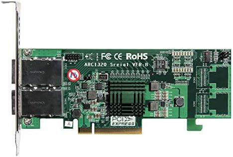 Areca 6G HBA with 8 Internal Ports