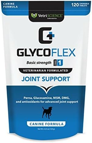 Glyco-Flex I Joint Support Soft Chews Real Chicken Liver Flavor Always Fresh, 120 ct